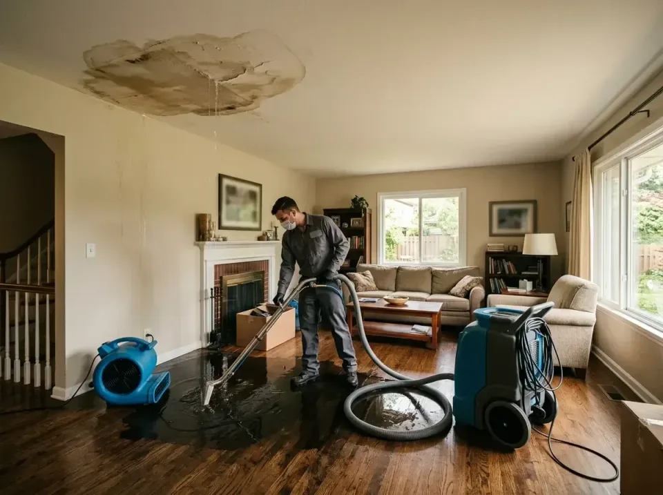 attic-pipe-burst-ceiling-drip-008 — frequently asked questions, Water Damage Restoration & Carpet Care in St. Marys, PA